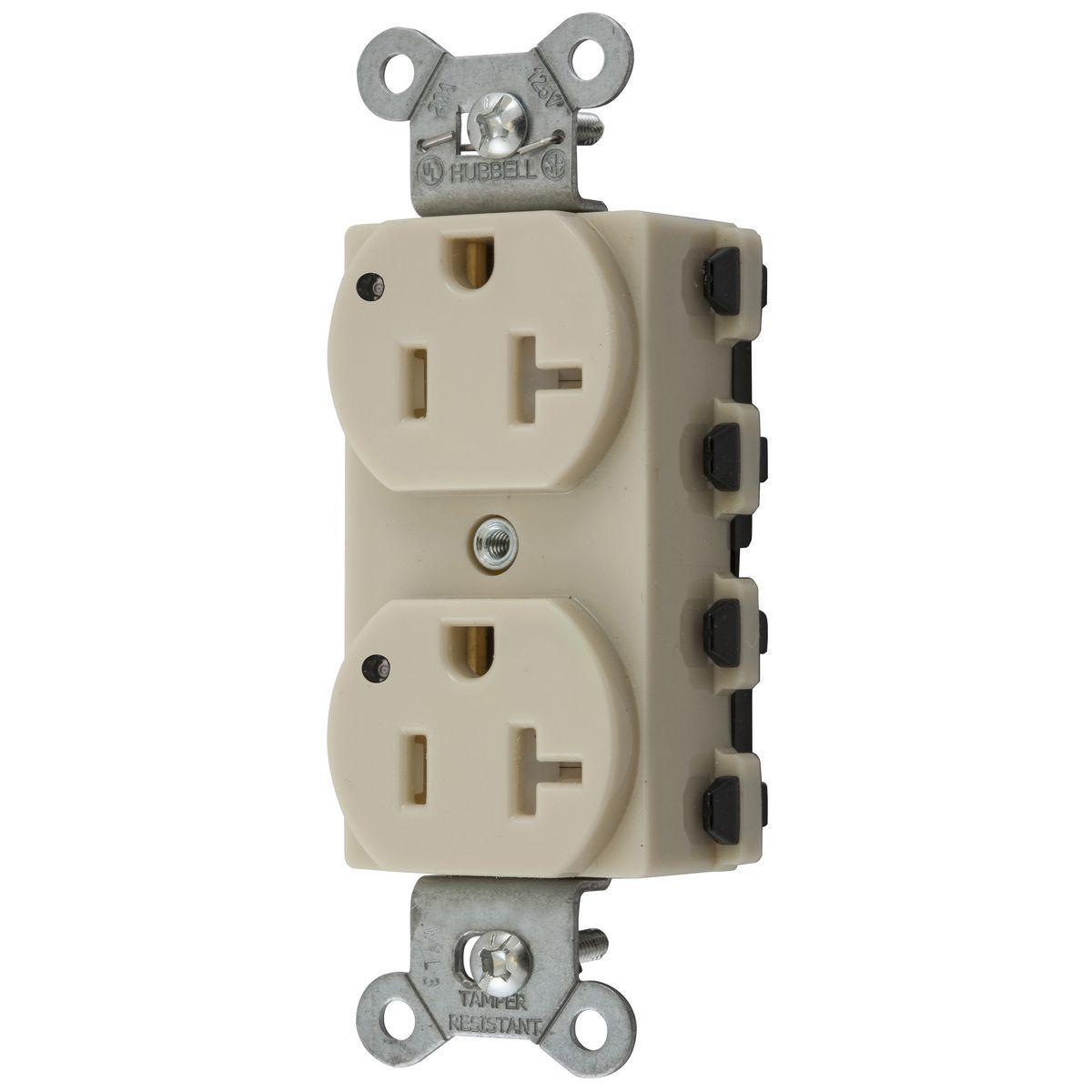 Hubbell Wiring Device-Kellems SNAP5362ILTRA Straight Blade Receptacles
