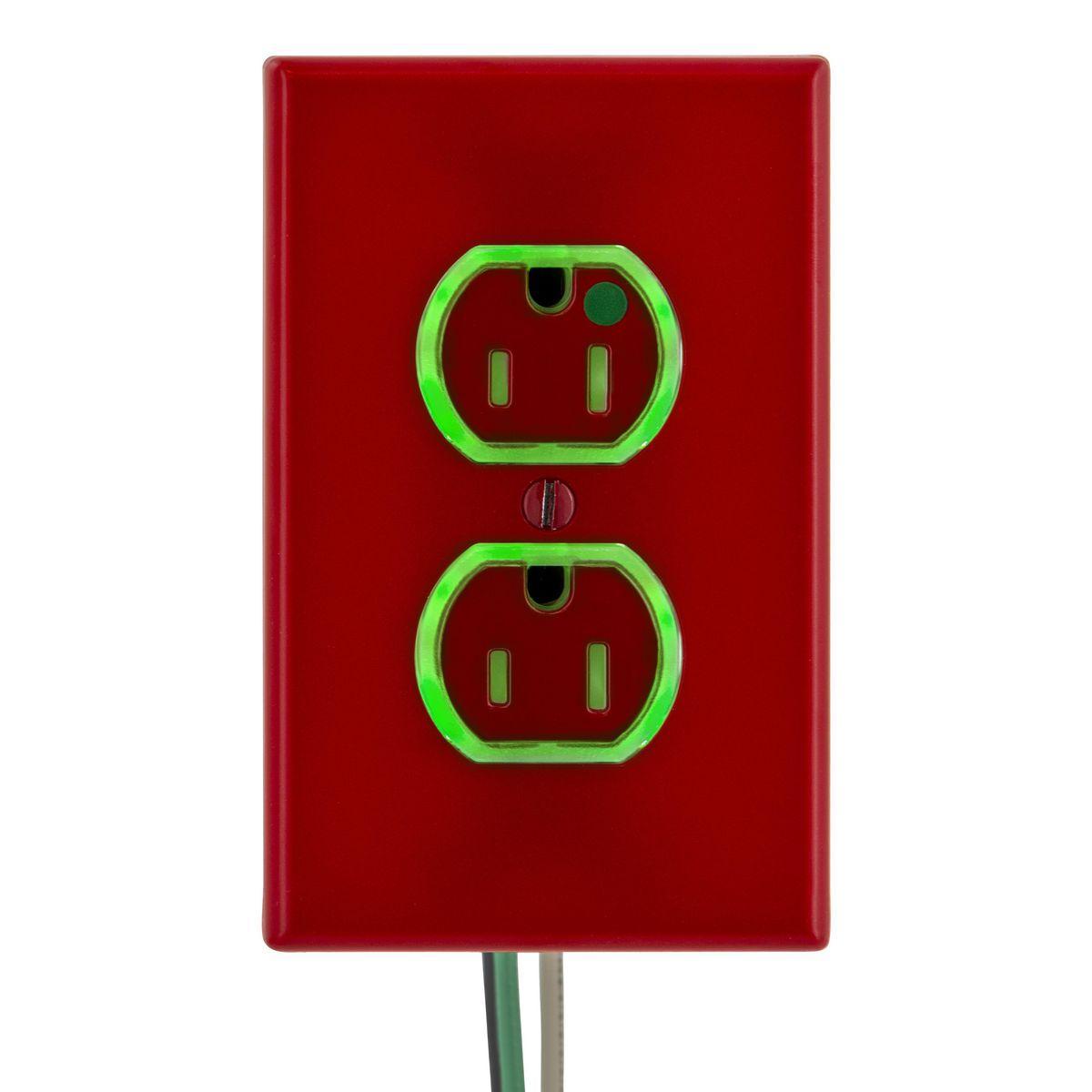 Hubbell Wiring Device-Kellems SNAP8200RLTR Straight Blade Receptacles