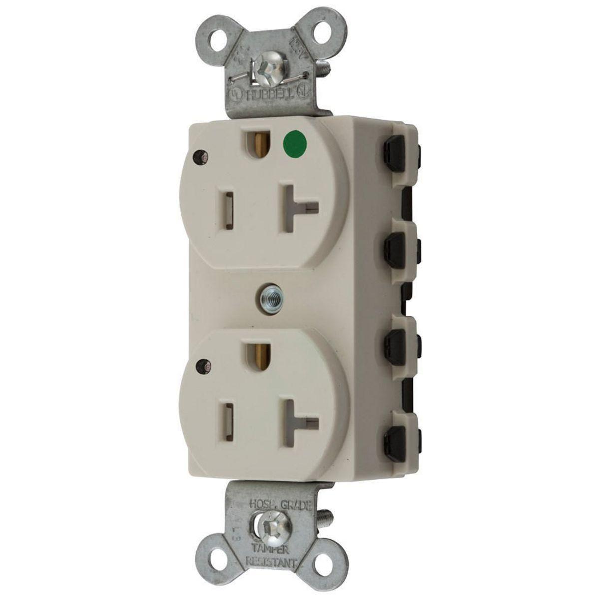Hubbell Wiring Device-Kellems SNAP8300LALTR Straight Blade Receptacles