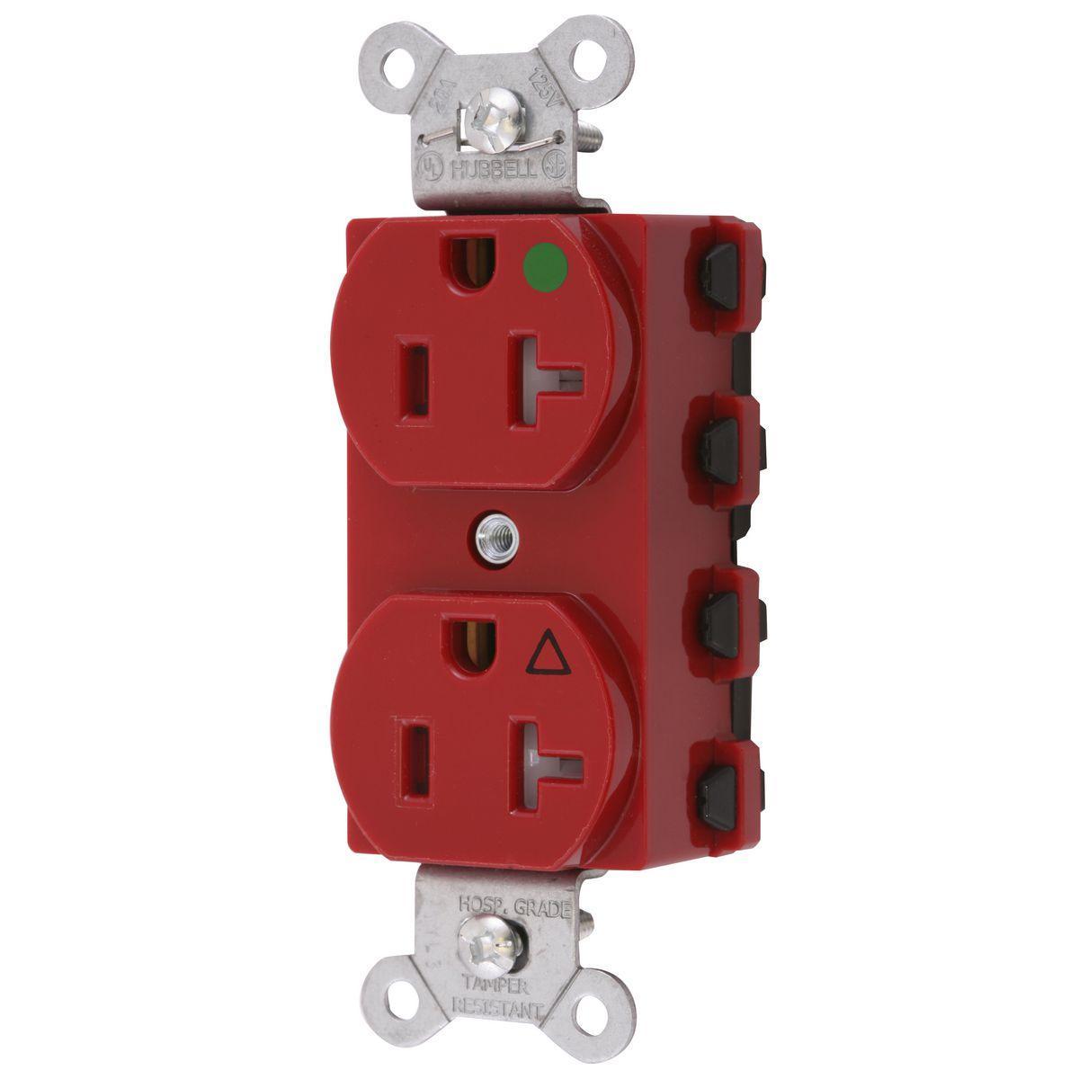 Hubbell Wiring Device-Kellems SNAP8300RIGTRA Straight Blade Receptacles