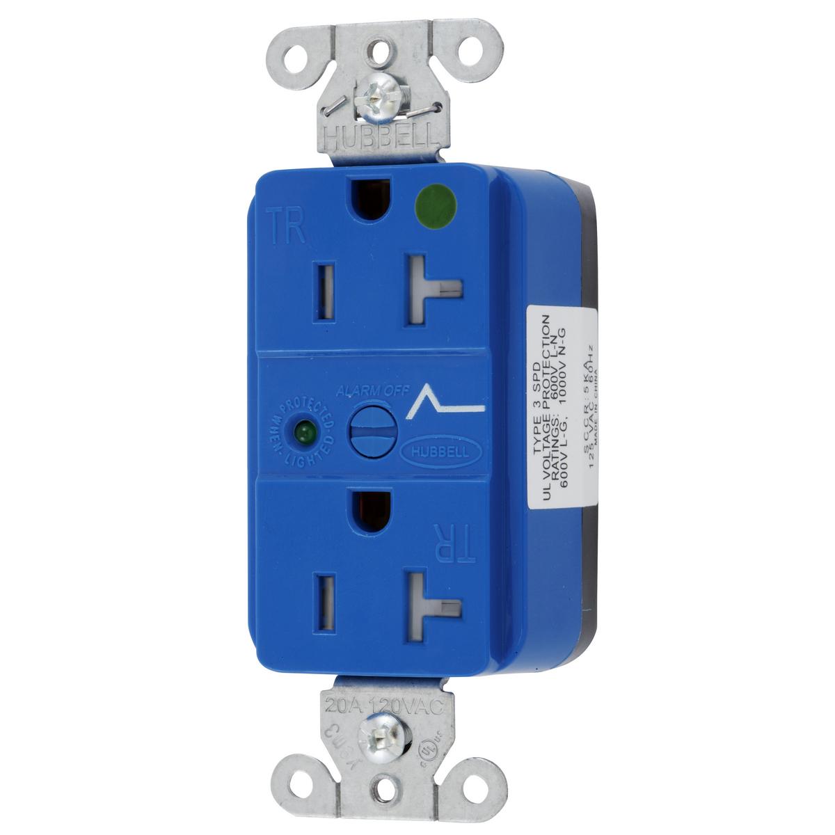 Hubbell Wiring Device-Kellems SNAP8362S Straight Blade Surge Suppressions