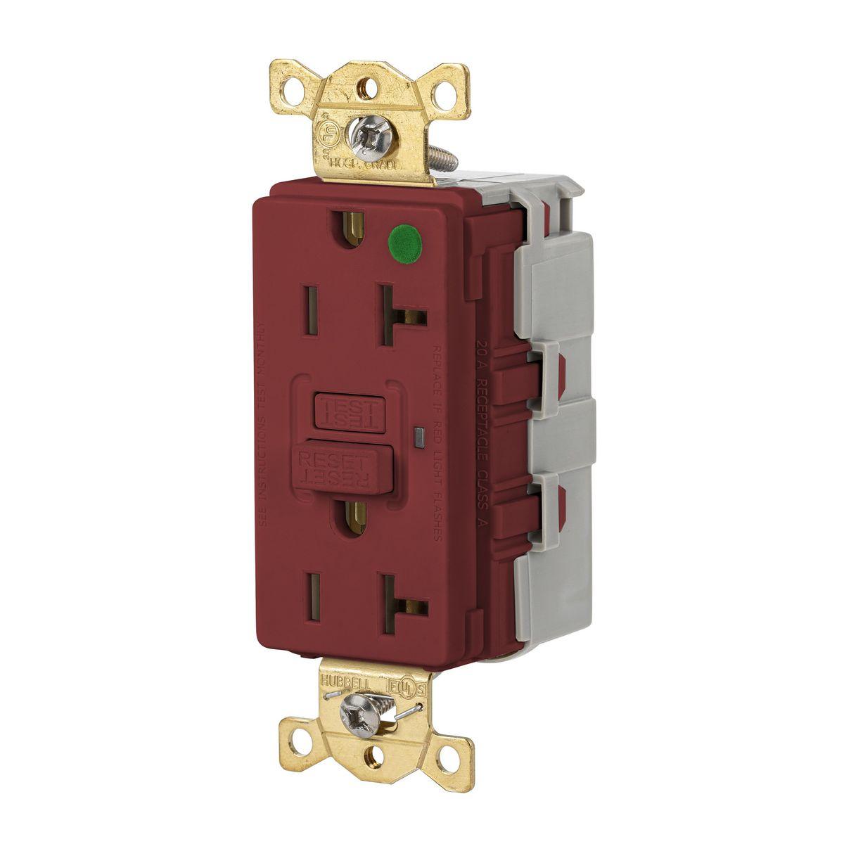 Hubbell Wiring Device-Kellems SNAPGF83R GFCI Receptacles