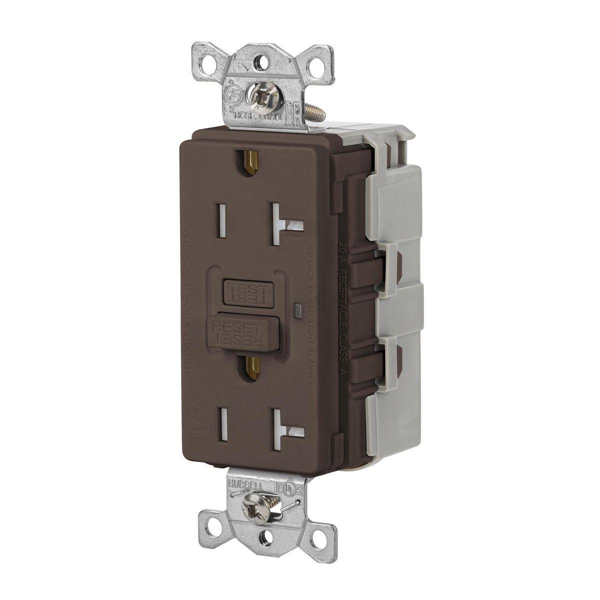 Hubbell Wiring Device-Kellems SNAPGFTW20 GFCI Receptacles