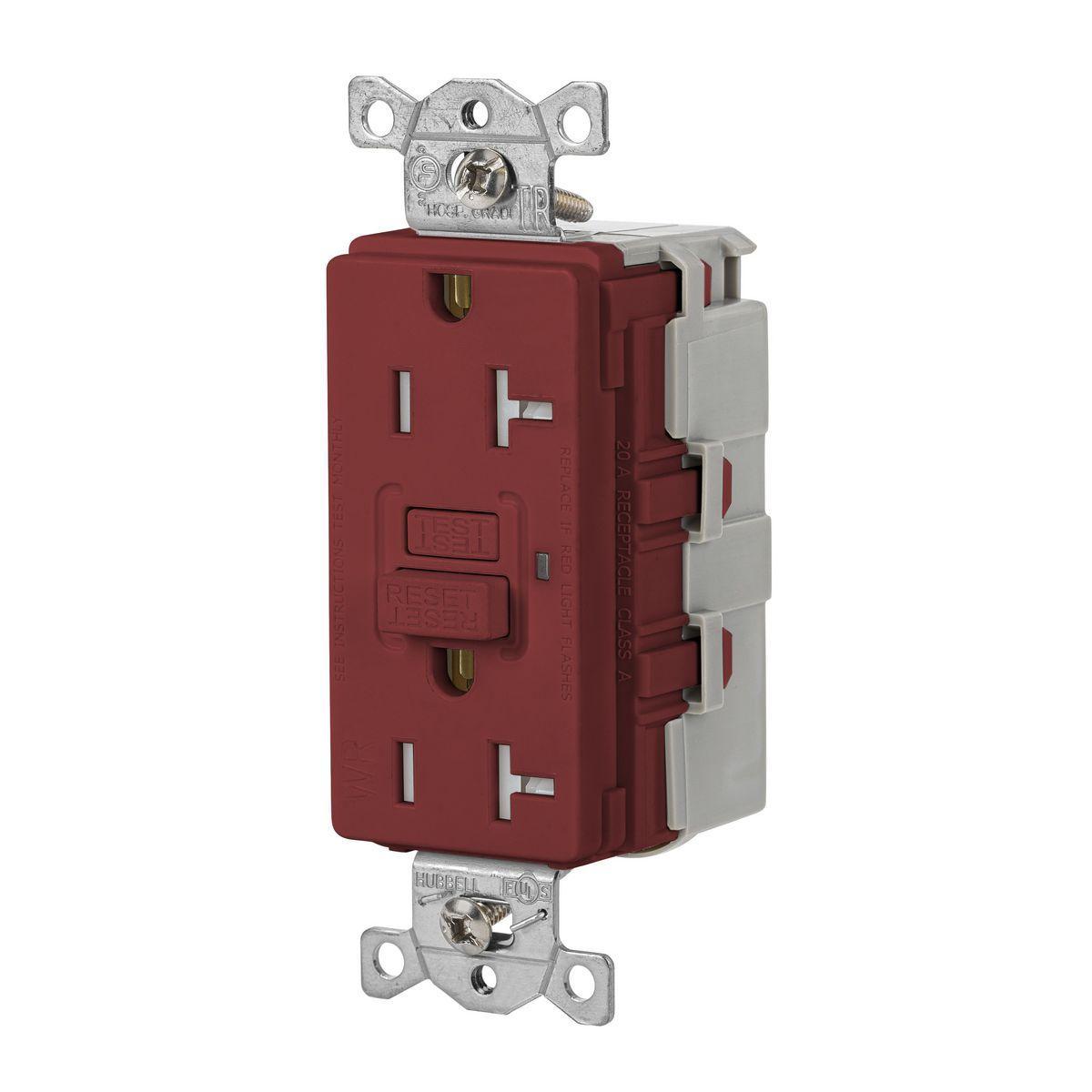 Hubbell Wiring Device-Kellems SNAPGFTW20R GFCI Receptacles