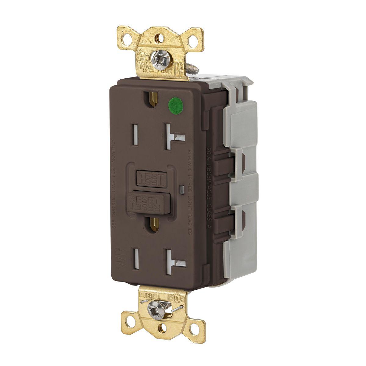 Hubbell Wiring Device-Kellems SNAPGFTW83 GFCI Receptacles