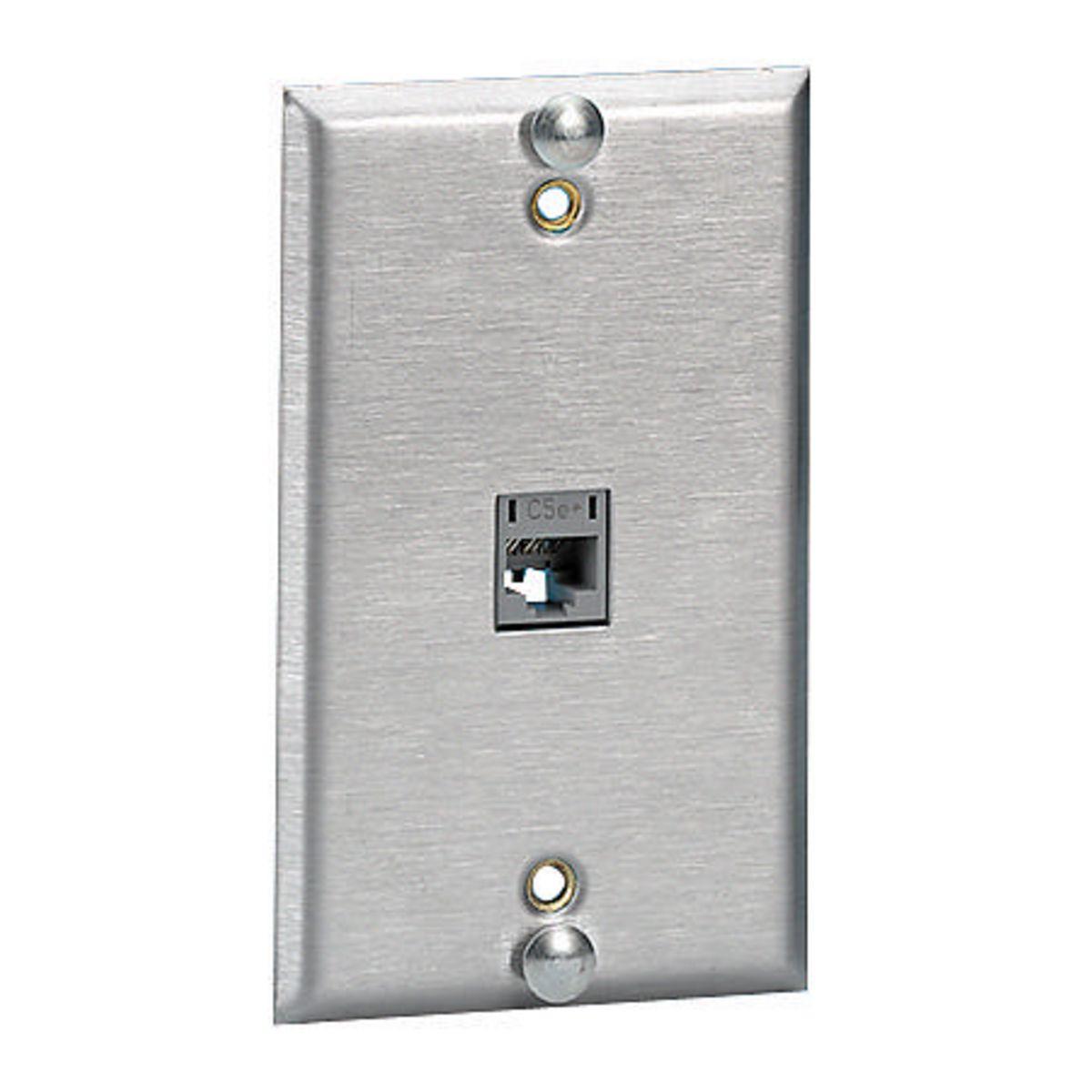 PREMISE WIRING SP5EF Phone Wallplates