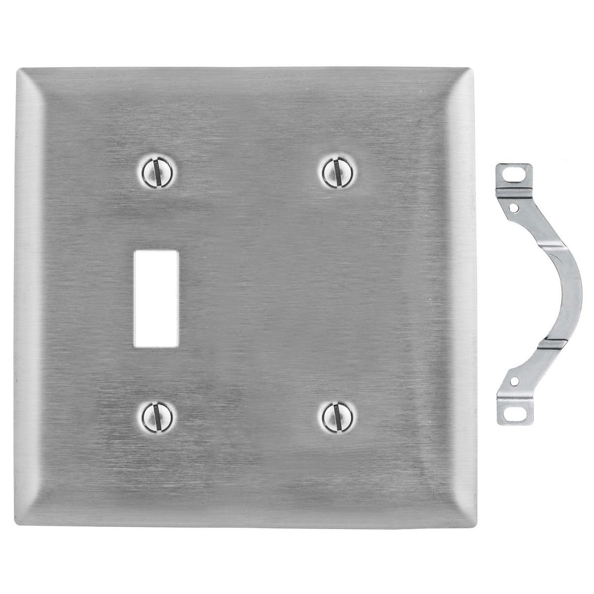 Hubbell Wiring Device-Kellems SS114 Combination Wallplates
