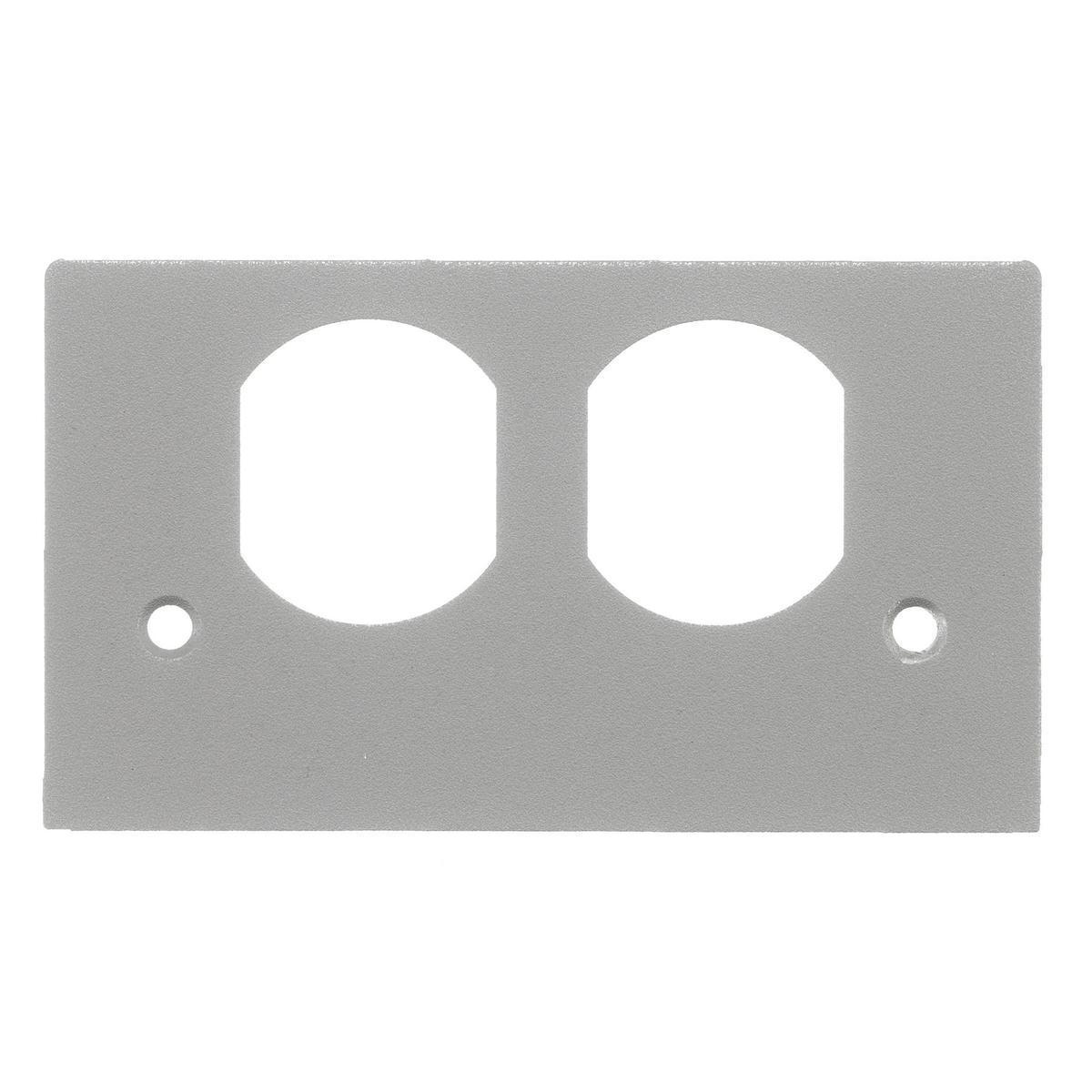 Hubbell Wiring Device-Kellems SS2309DGYA Floor Box Outlet Face Plates