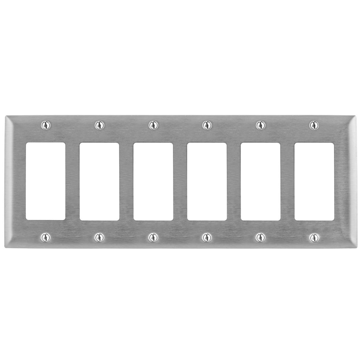 Hubbell Wiring Device-Kellems SS266 Decorative Wallplates