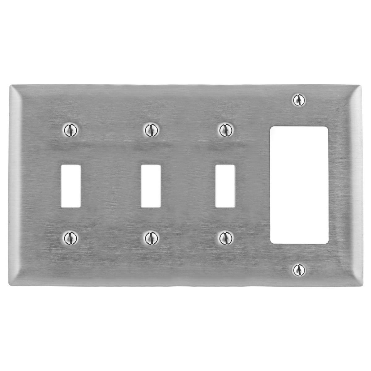 Hubbell Wiring Device-Kellems SS326 Combination Wallplates