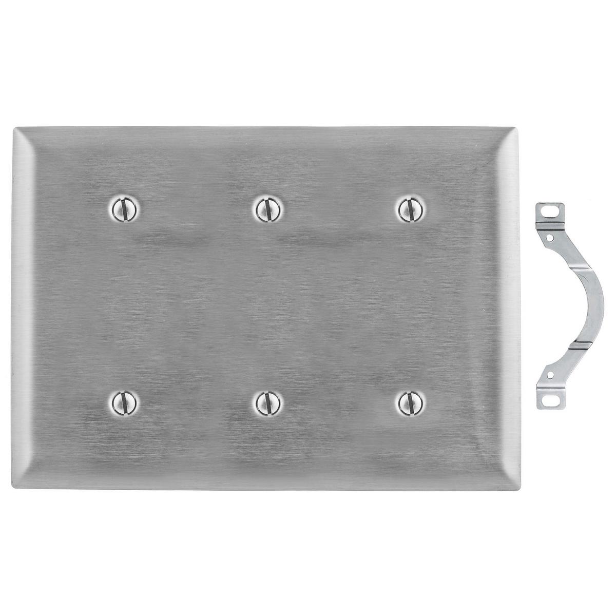 Hubbell Wiring Device-Kellems SS34 Blank Wallplates