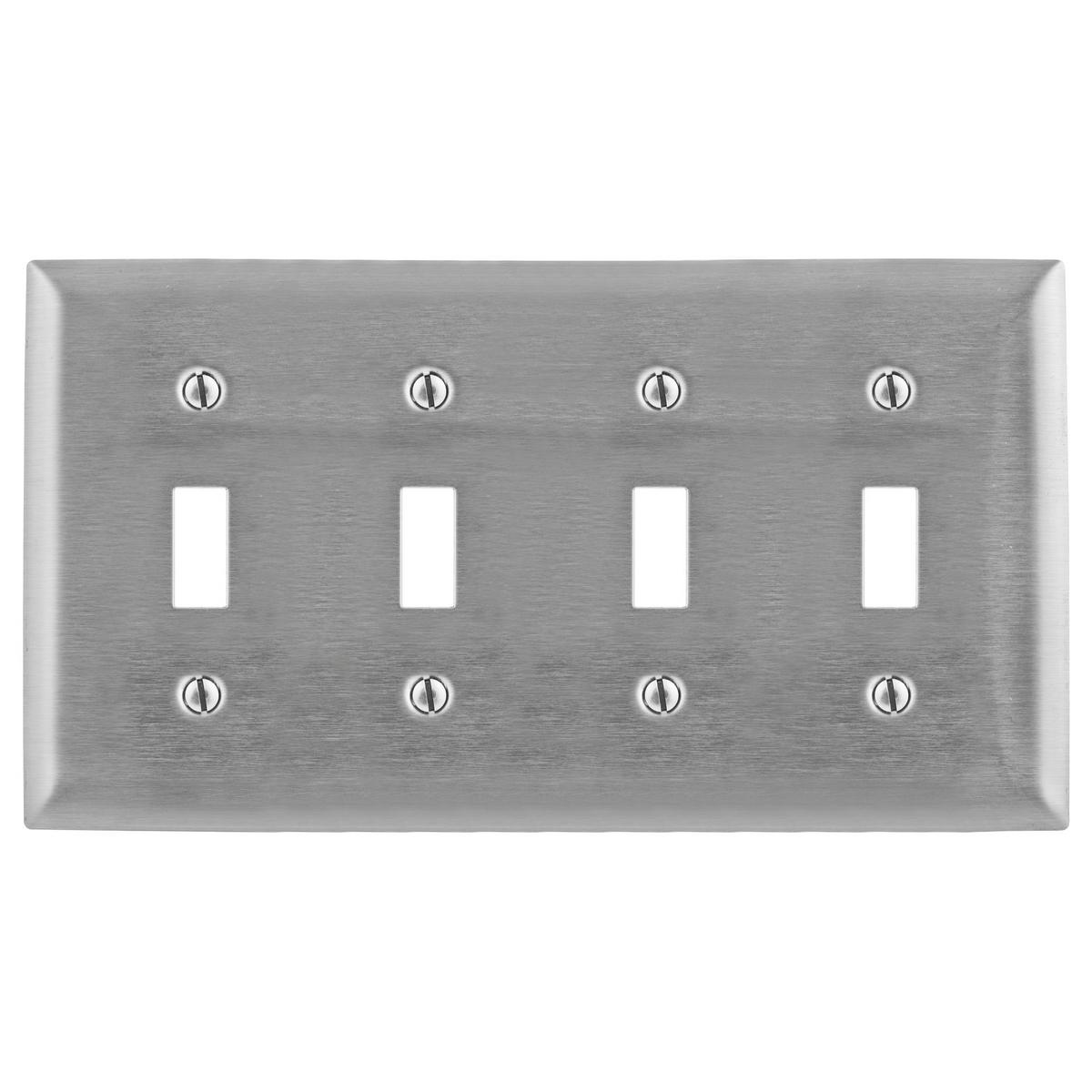 Hubbell Wiring Device-Kellems SS4 Standard Wallplates