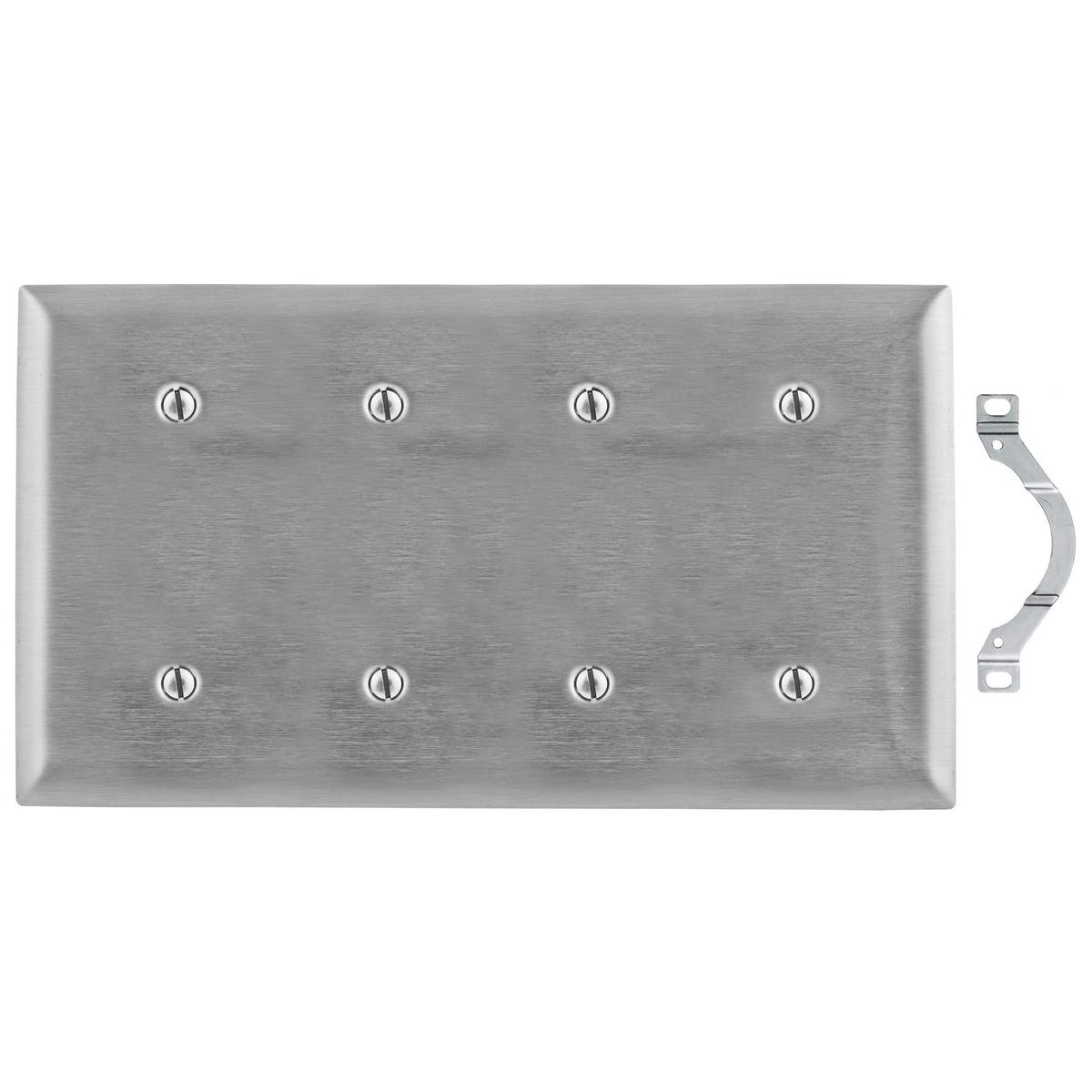 Hubbell Wiring Device-Kellems SS44 Blank Wallplates