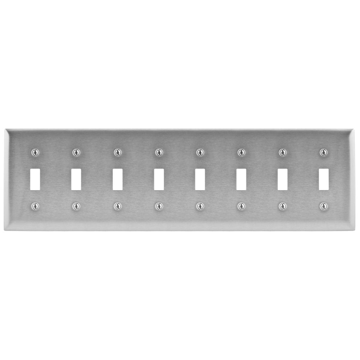 Hubbell Wiring Device-Kellems SS608 Standard Wallplates