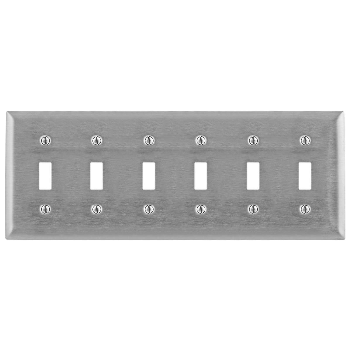 Hubbell Wiring Device-Kellems SS6C Standard Wallplates