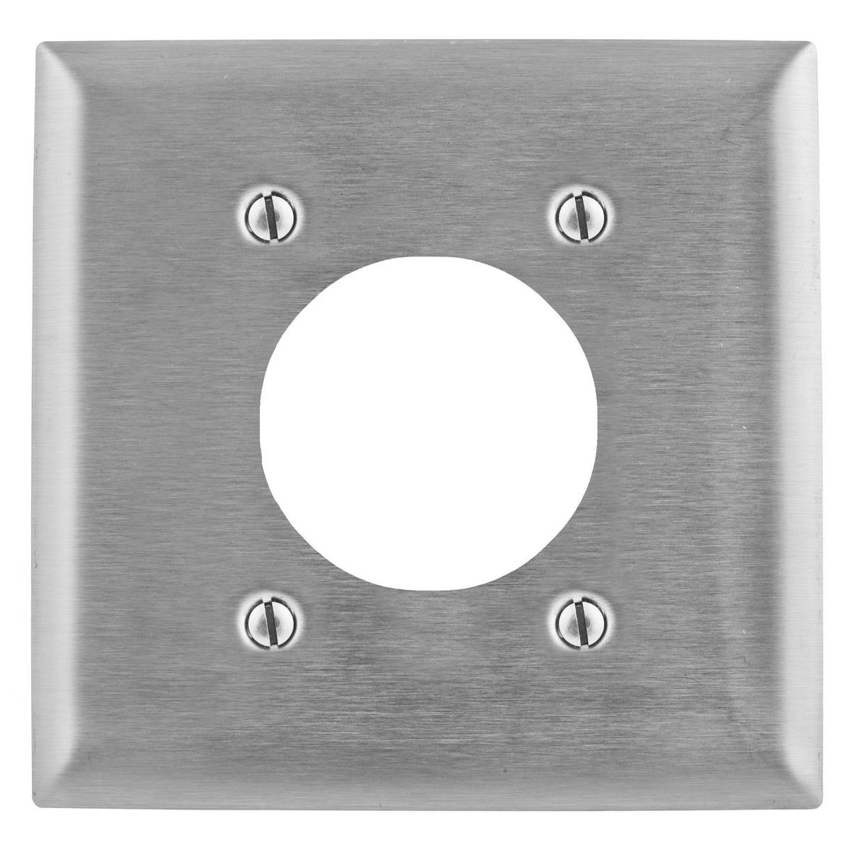 Hubbell Wiring Device-Kellems SS703 Receptacle Wallplates
