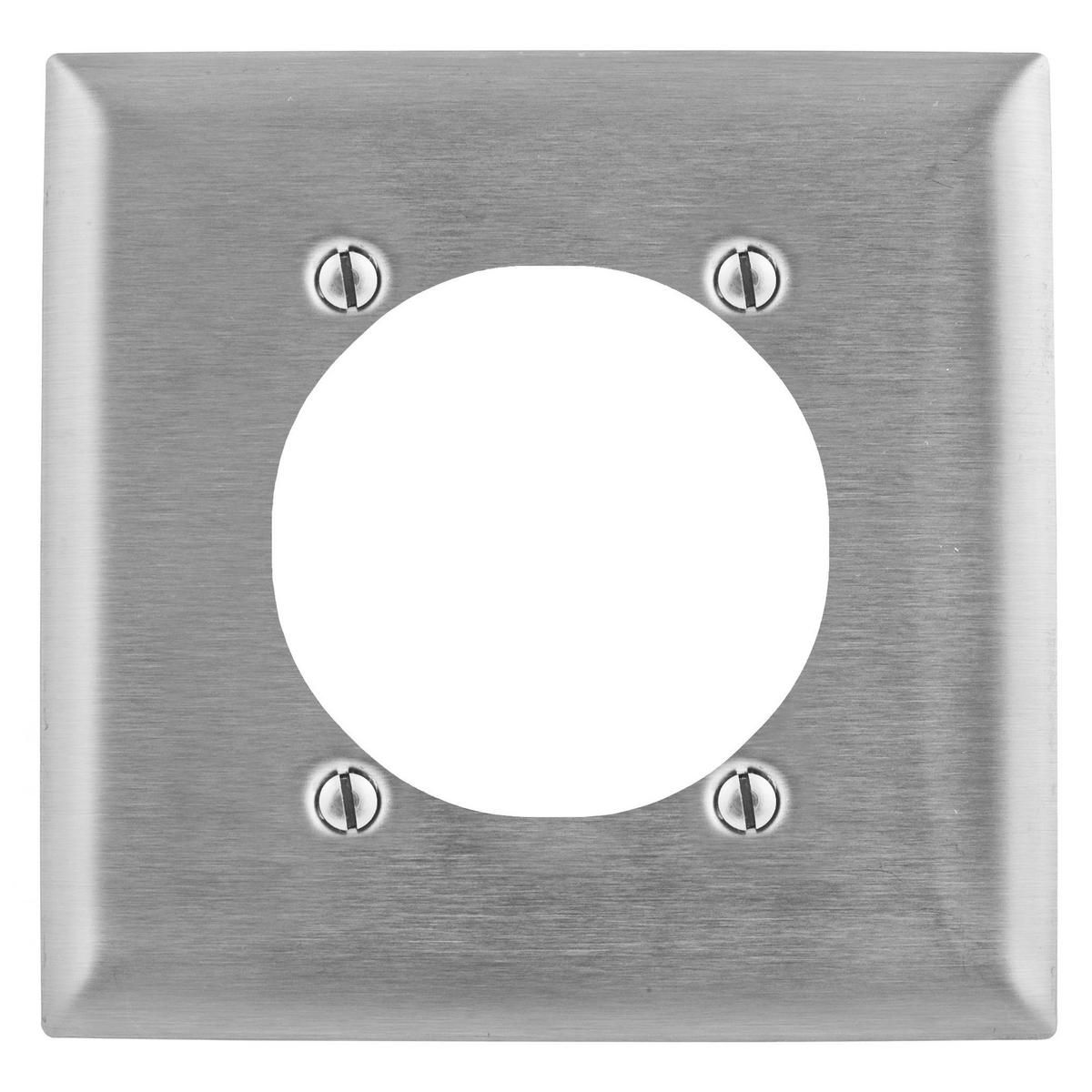 Hubbell Wiring Device-Kellems SS716 Receptacle Wallplates