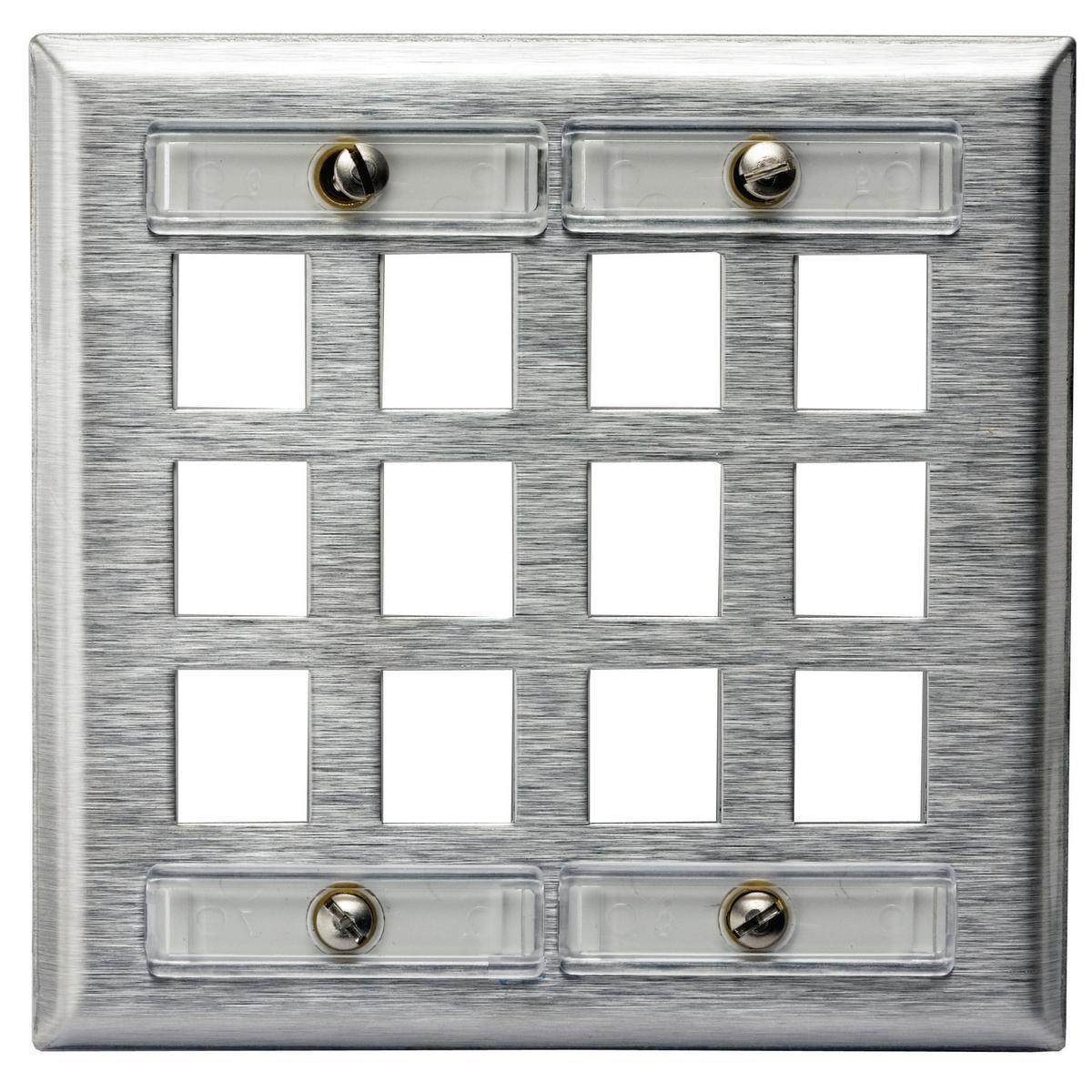 PREMISE WIRING SSFL212 Multimedia-Modular Jack Faceplates