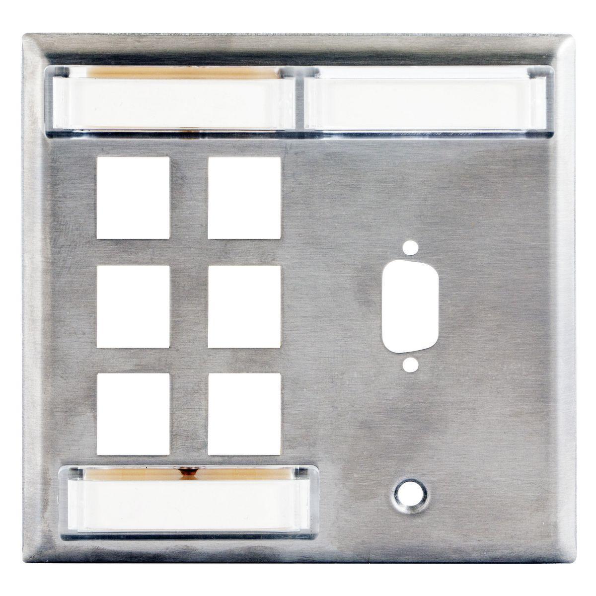 PREMISE WIRING SSFL26HD15 Multimedia-Modular Jack Faceplates