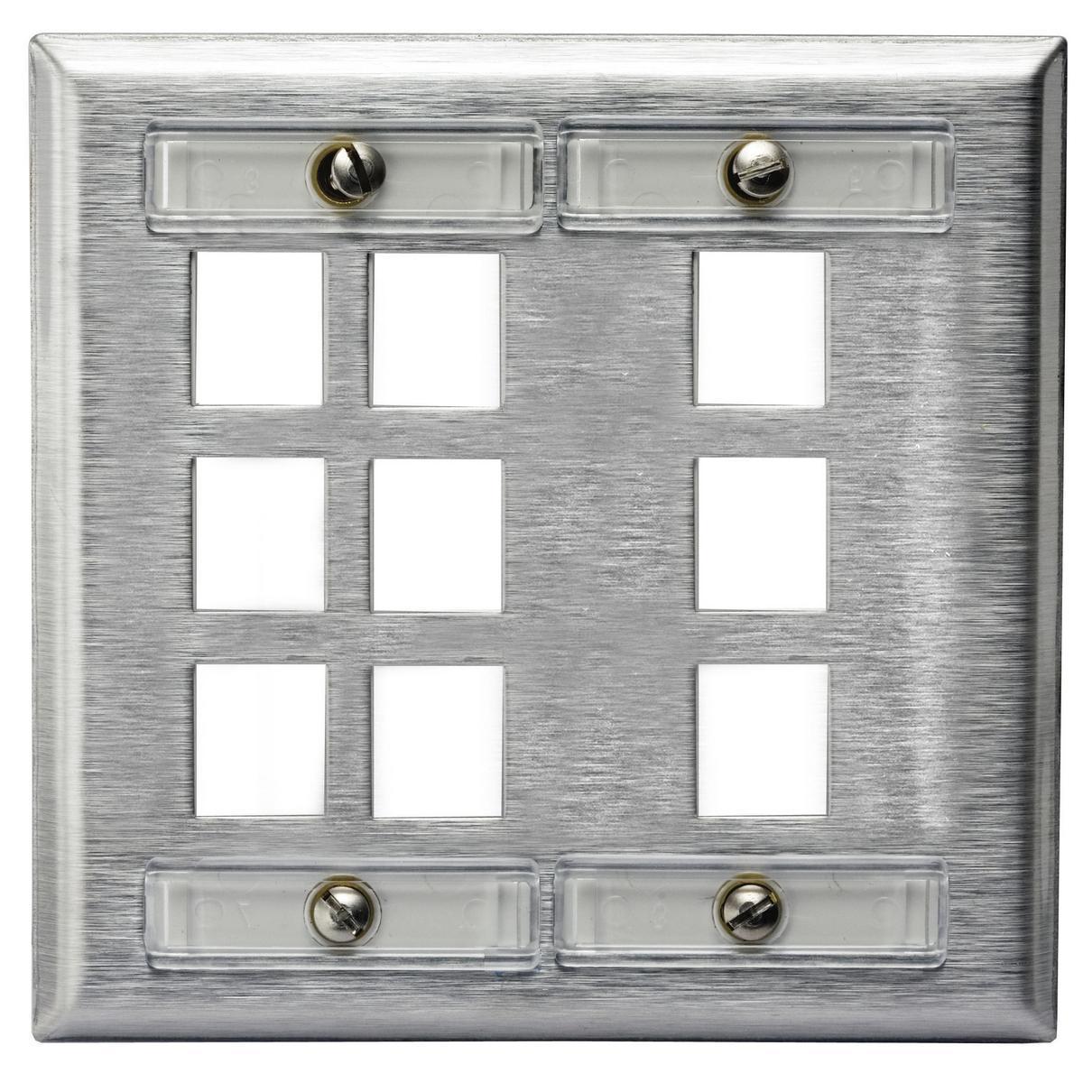 PREMISE WIRING SSFL29 Multimedia-Modular Jack Faceplates