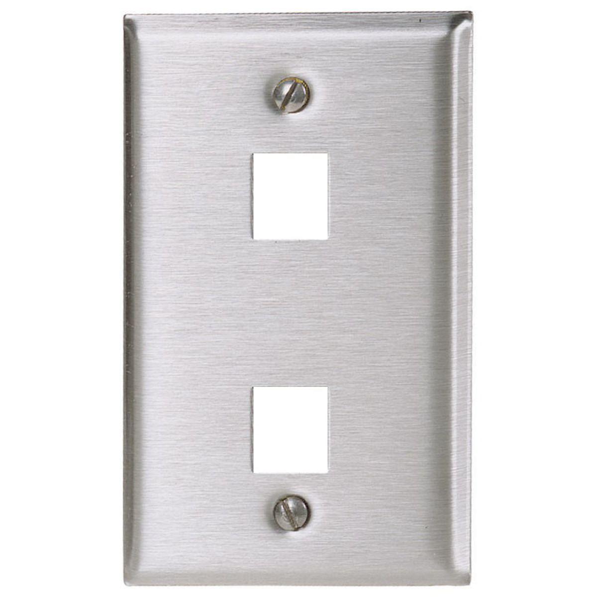 Hubbell Wiring Device-Kellems SST1477 Data Wallplates