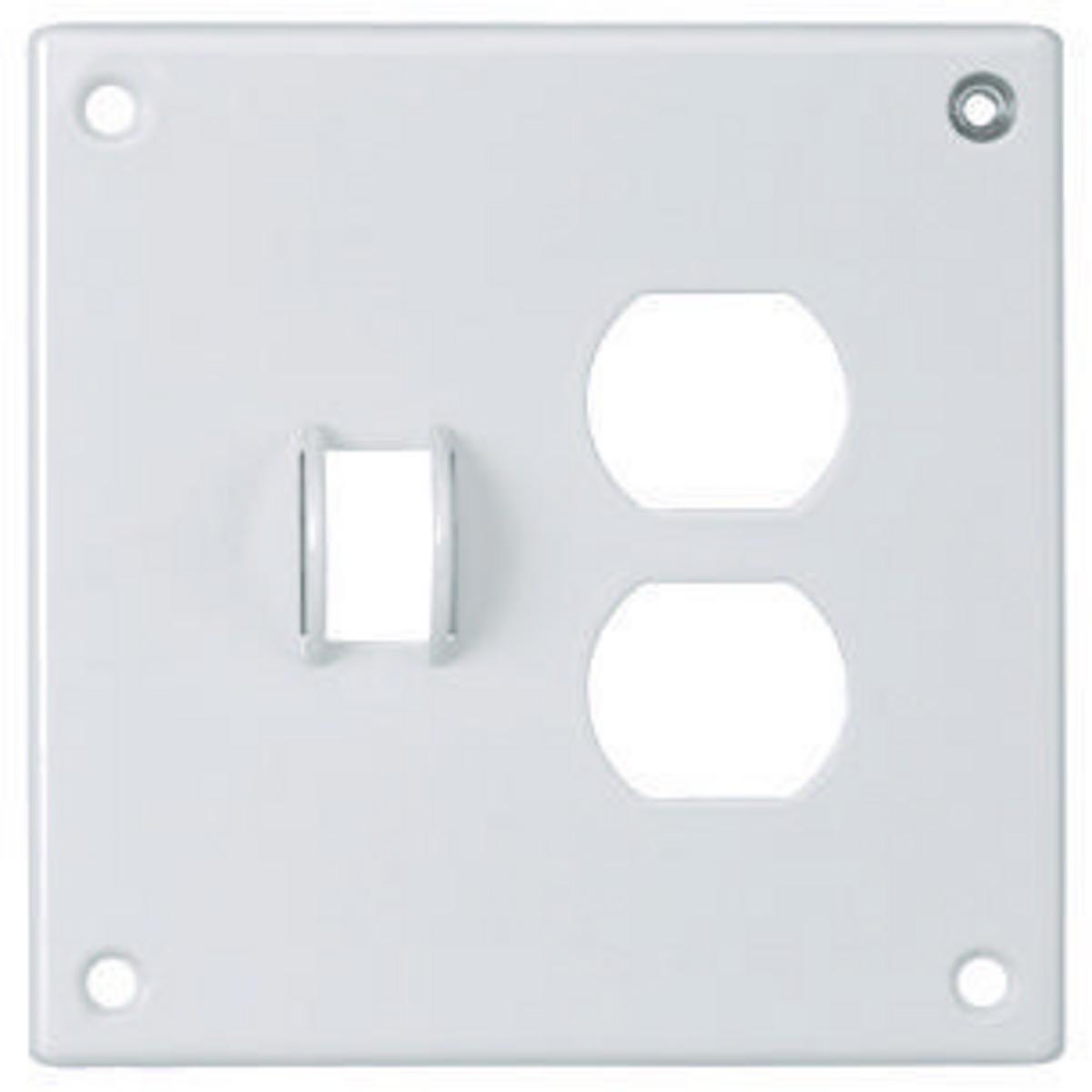 Hubbell Wiring Device-Kellems SWP18 Combination Wallplates