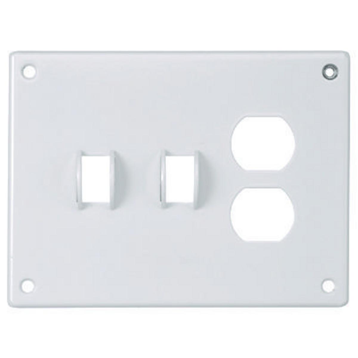 Hubbell Wiring Device-Kellems SWP28 Combination Wallplates