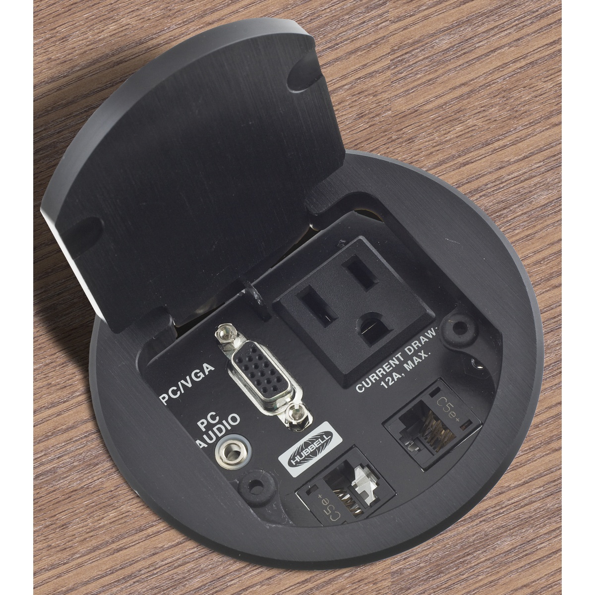 Hubbell Wiring Device-Kellems TTBDS1BK Floor Box Outlet Assemblies