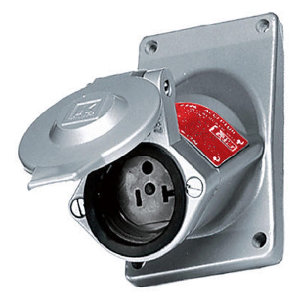 Hubbell Wiring Device-Kellems UGRA20231 Explosion-Proof Straight Blade Receptacle