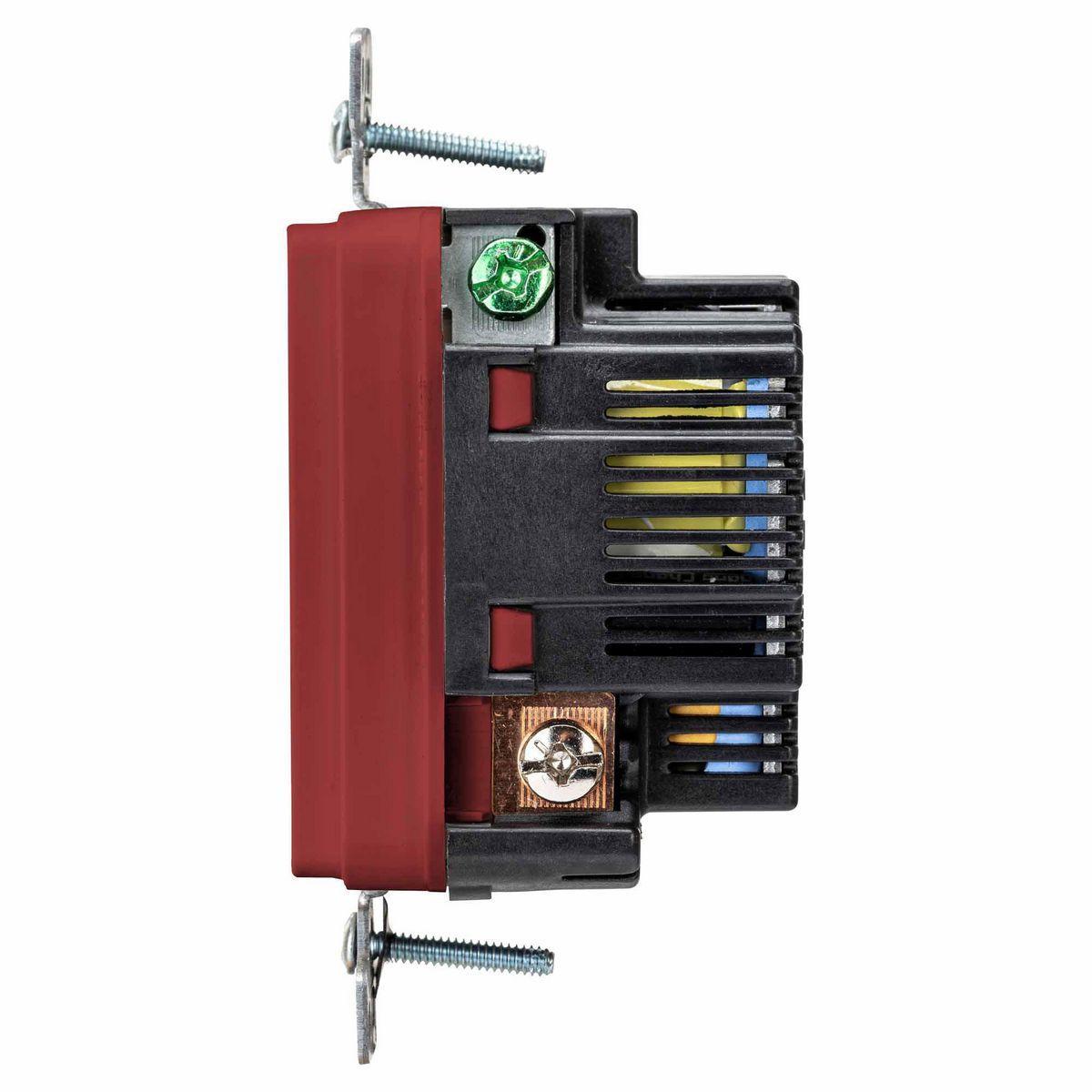 Hubbell Wiring Device-Kellems USB8200CPDR Receptacles & USB Ports