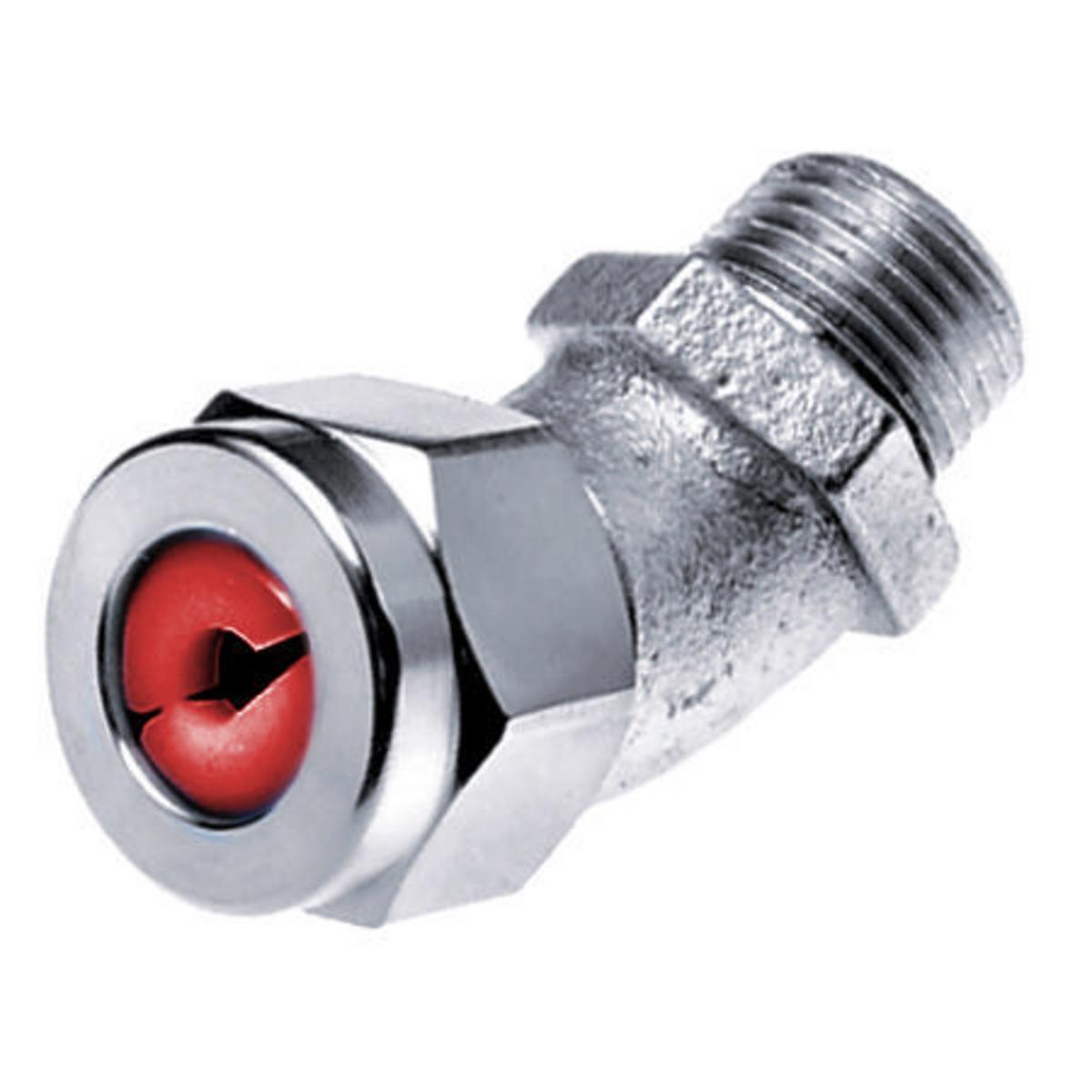 Hubbell Wiring Device-Kellems VHC1021ZP Flexible Cord Connectors - 45 Degree