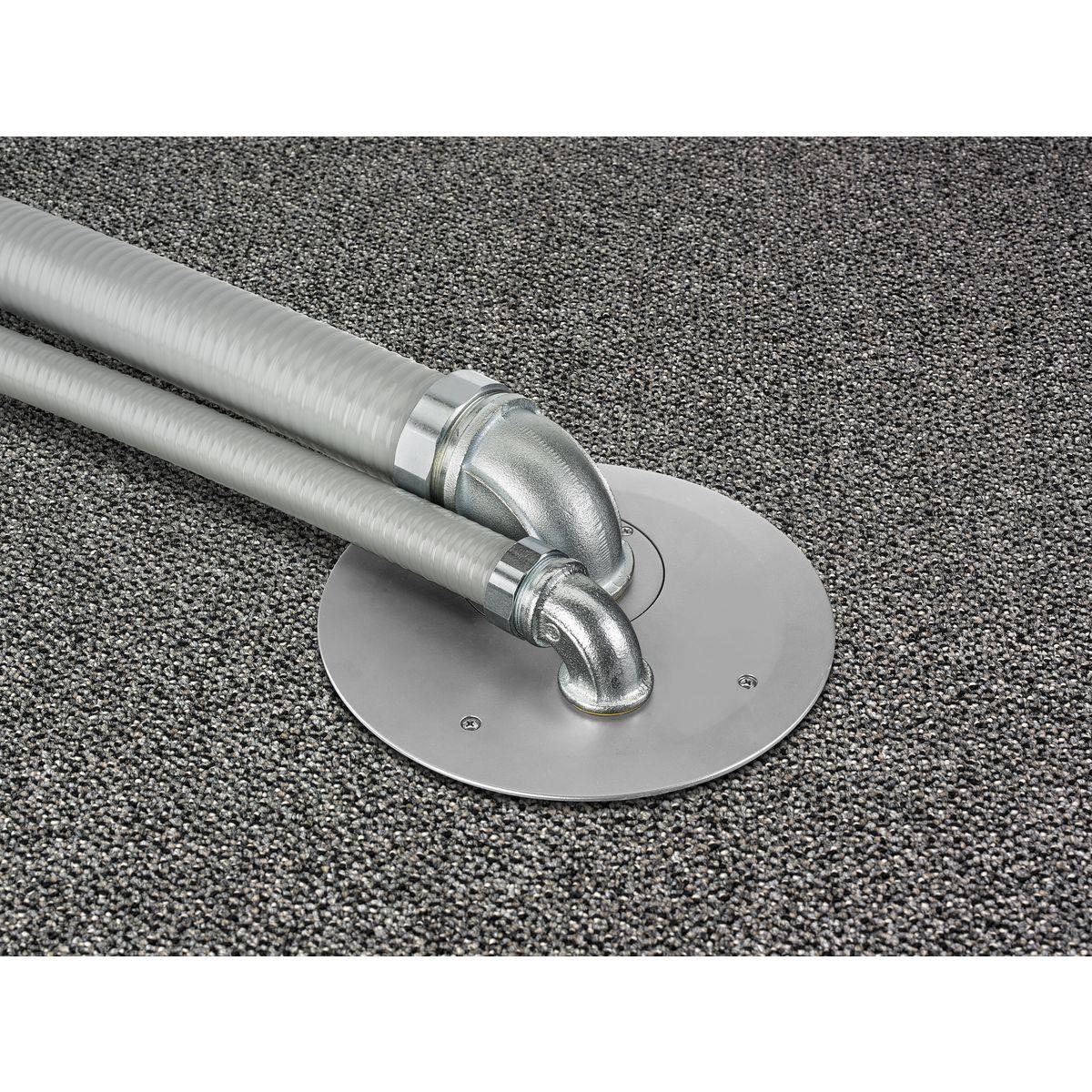 Hubbell Wiring Device-Kellems CFBS1R8FFCVRALU Floor Box Covers
