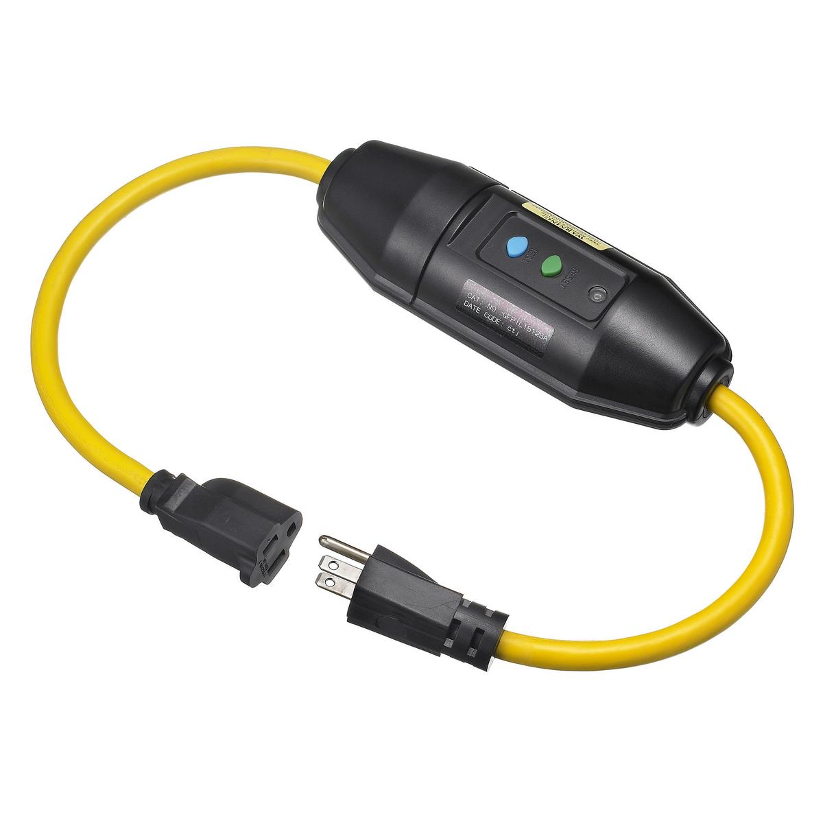 Hubbell Wiring Device-Kellems GFPILST15125M GFI In-Line Cord Sets