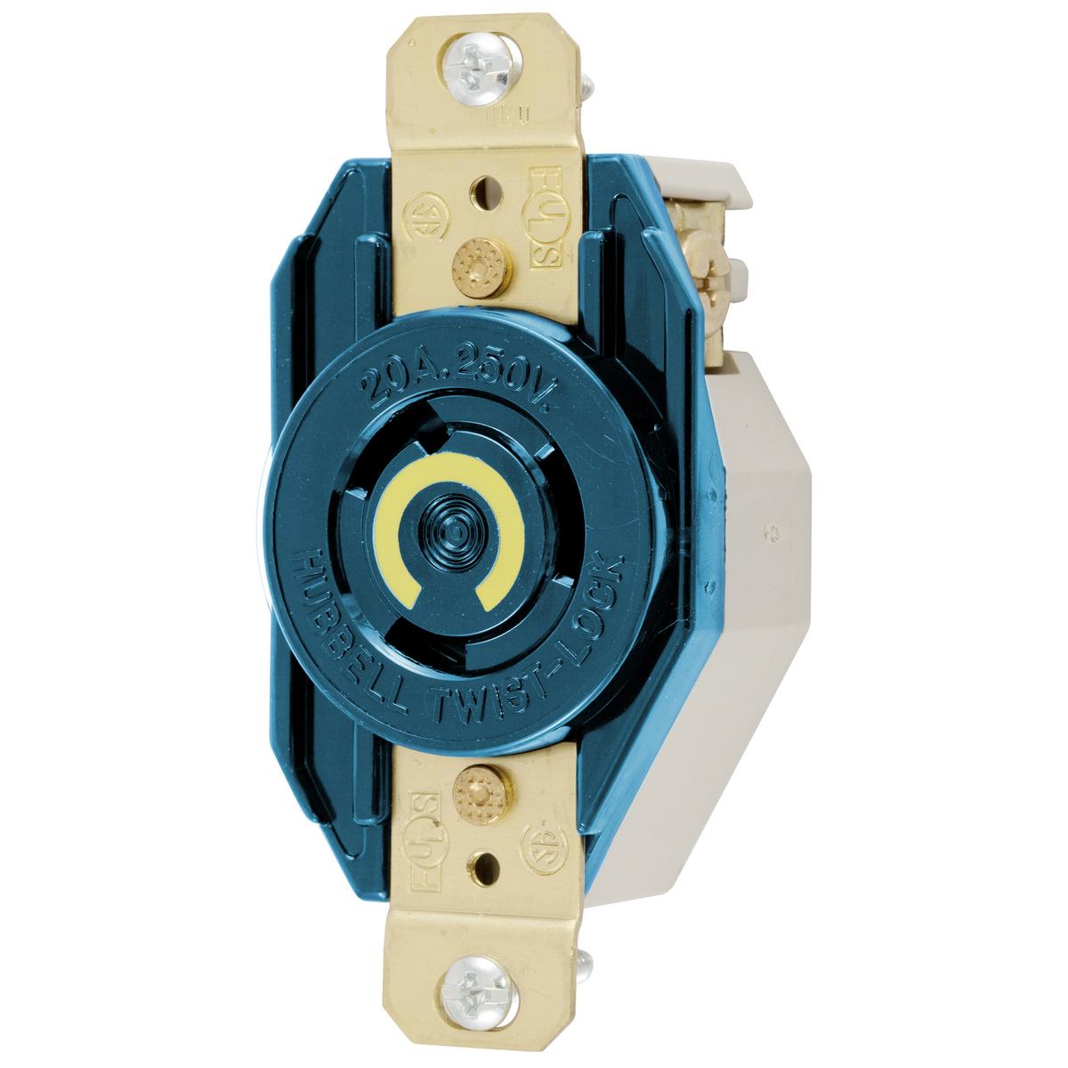 Hubbell Wiring Device-Kellems HBL2320M4 Locking Receptacles
