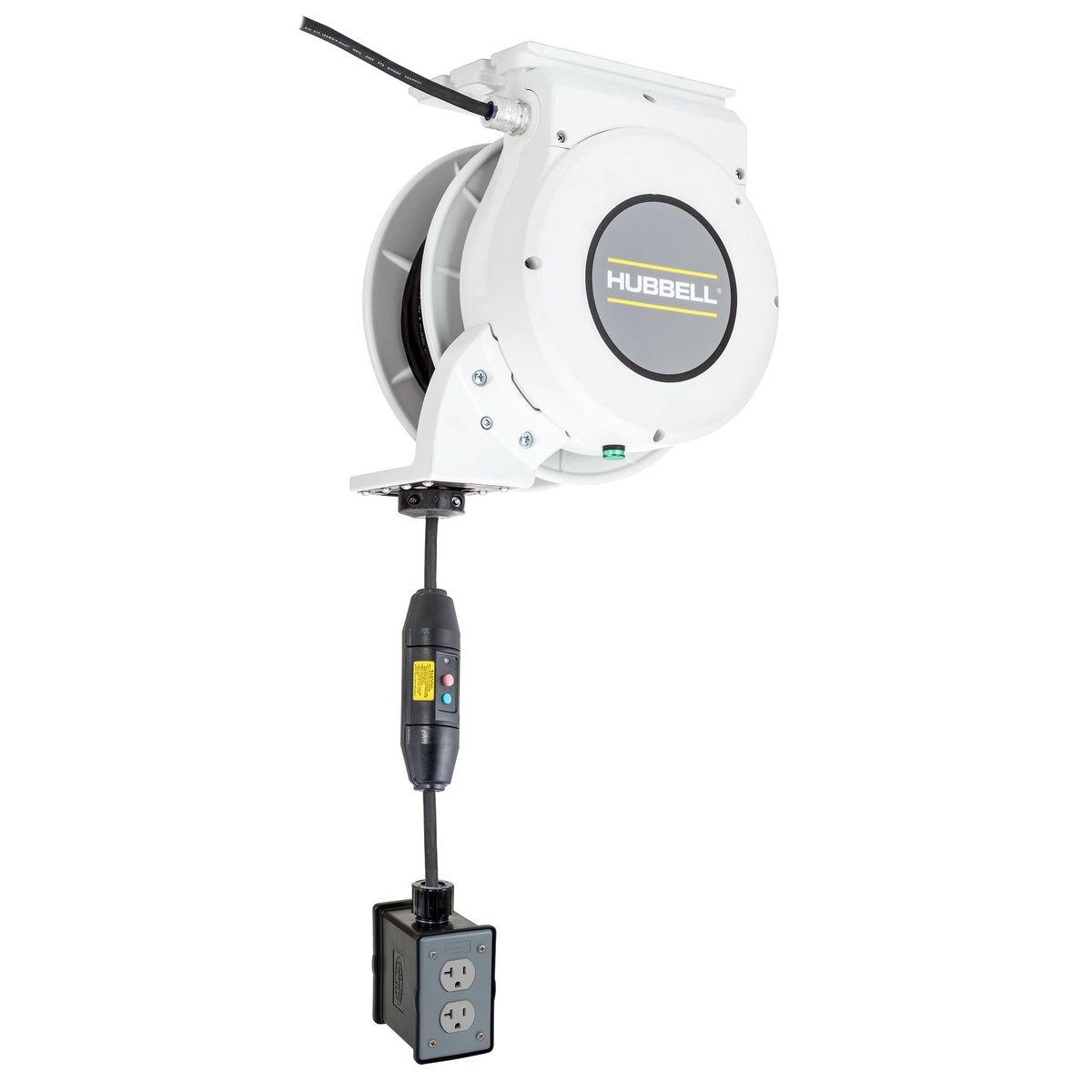 Hubbell Wiring Device-Kellems HBLM45123GF220M1 Extension Cord Reels - Retracting