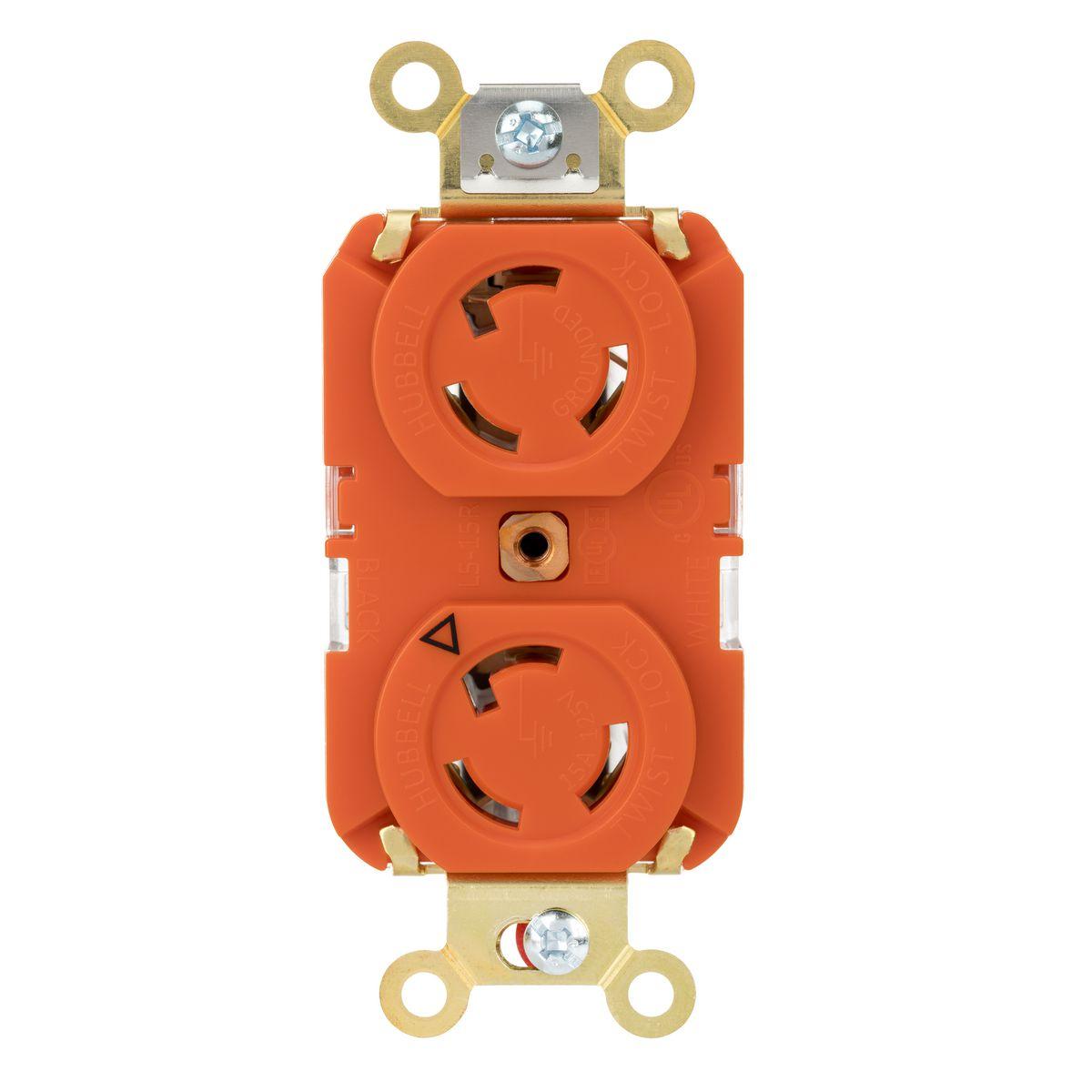 Hubbell Wiring Device-Kellems IG4700AST Locking Receptacles