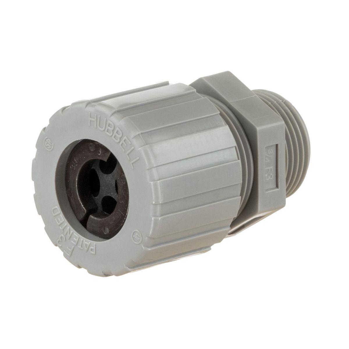Hubbell Wiring Device-Kellems MHC2032CR Flexible Cord Connectors - Straight