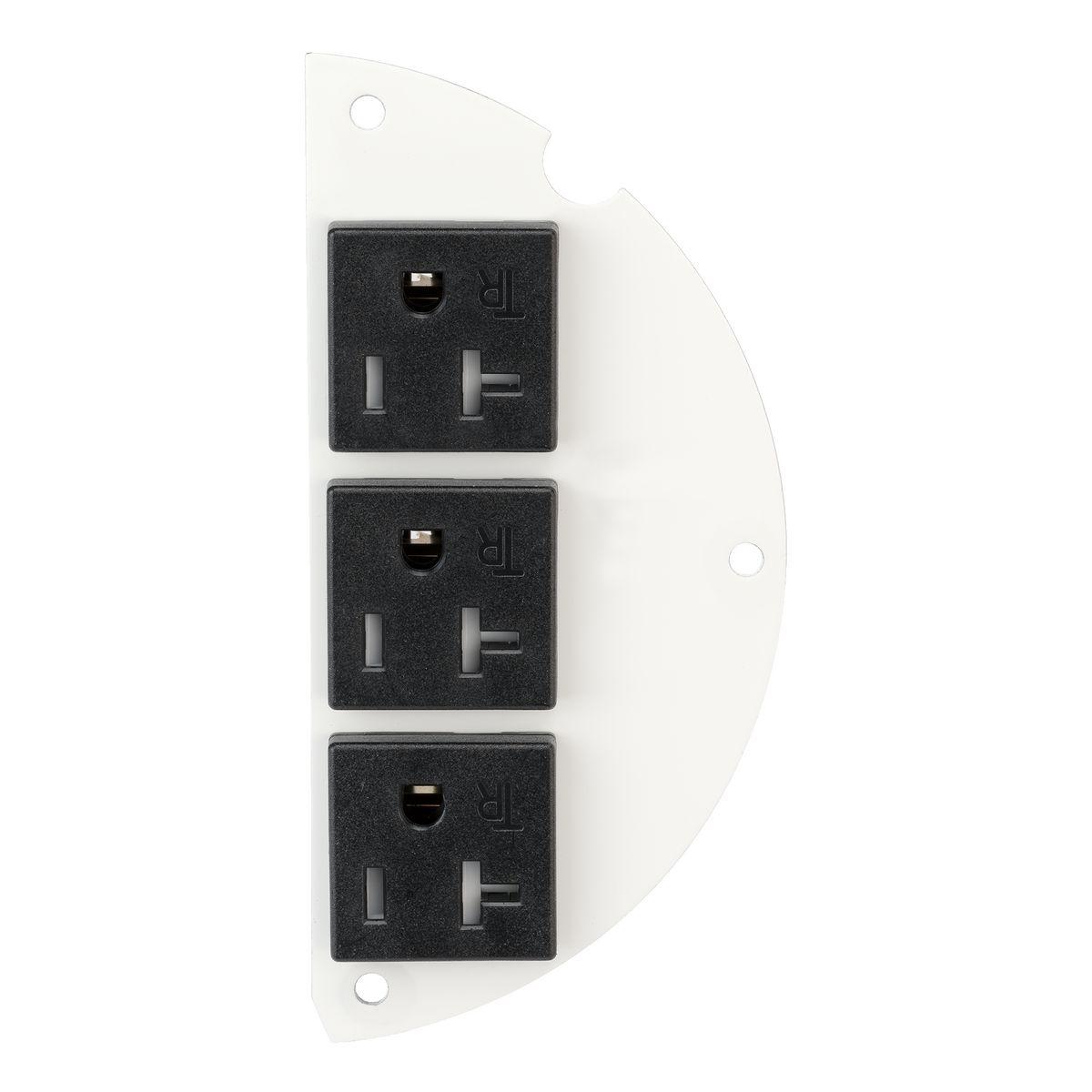 Hubbell Wiring Device-Kellems S1R6SP3RTR Poke-Through Mountings